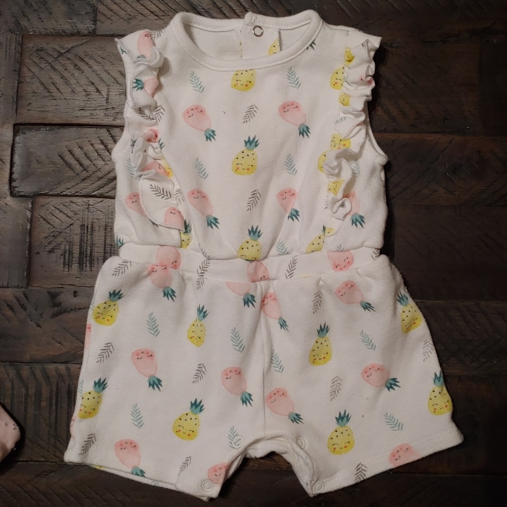Rene Rofe Pineapple Romper